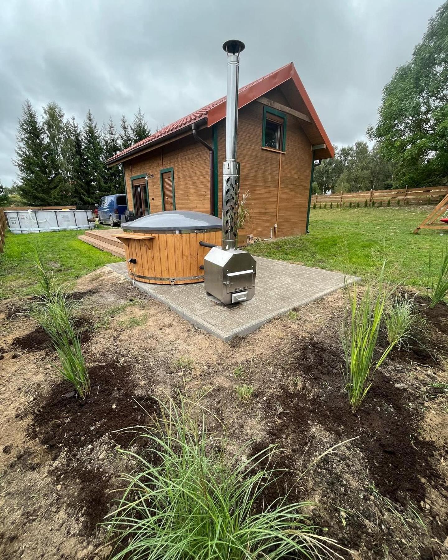 Zielona Chatka Nad Sapina Pozezdrze Exterior photo